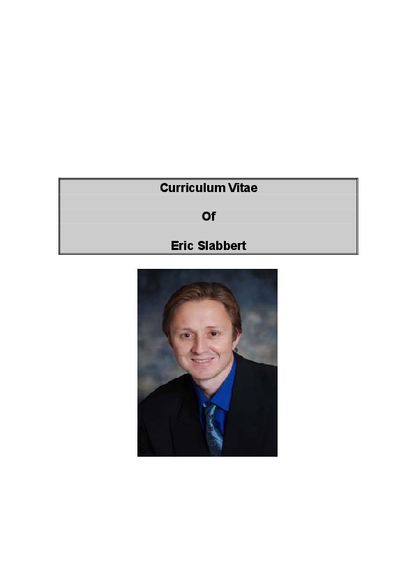 ERIC SLABBERT, Superintendent Hydrology