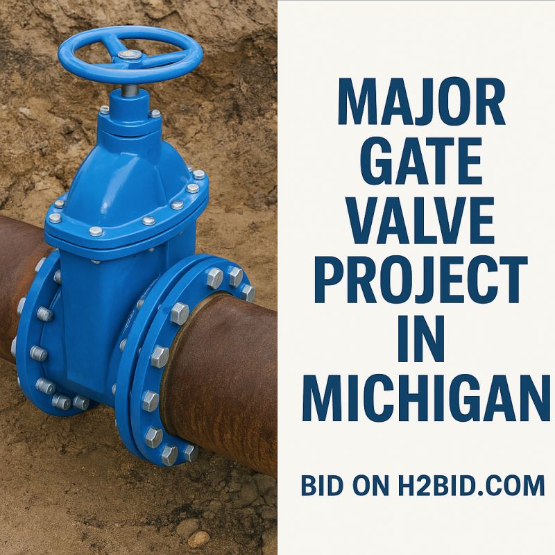 🚰 Major Gate Valve Project in Michigan &ndash; Are You Bidding?Meridian Township (Okemos, MI) is inviting bids for a Gate Valve Replacement Proje...