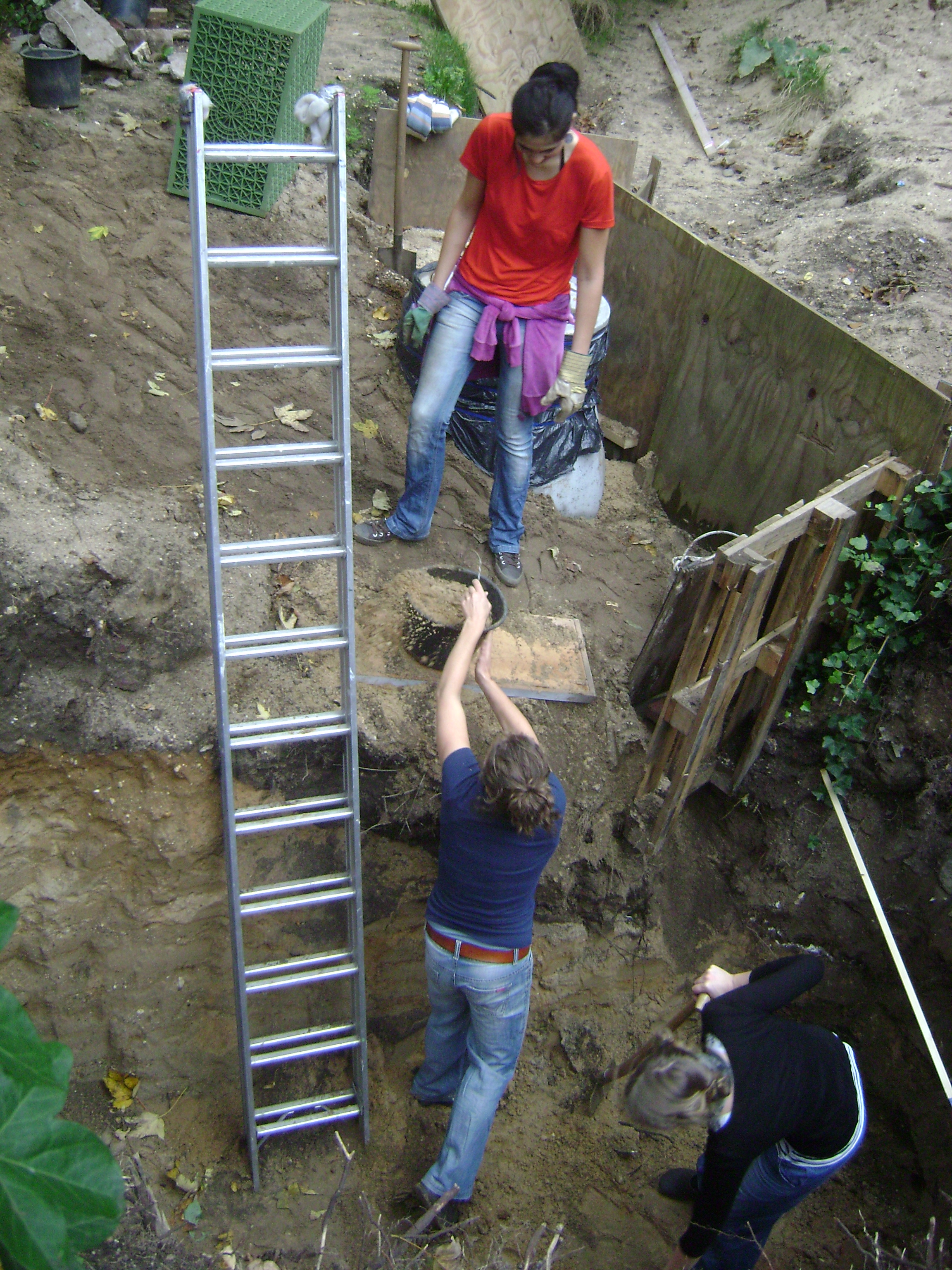 Urban greenwater community infiltration and harvesting project