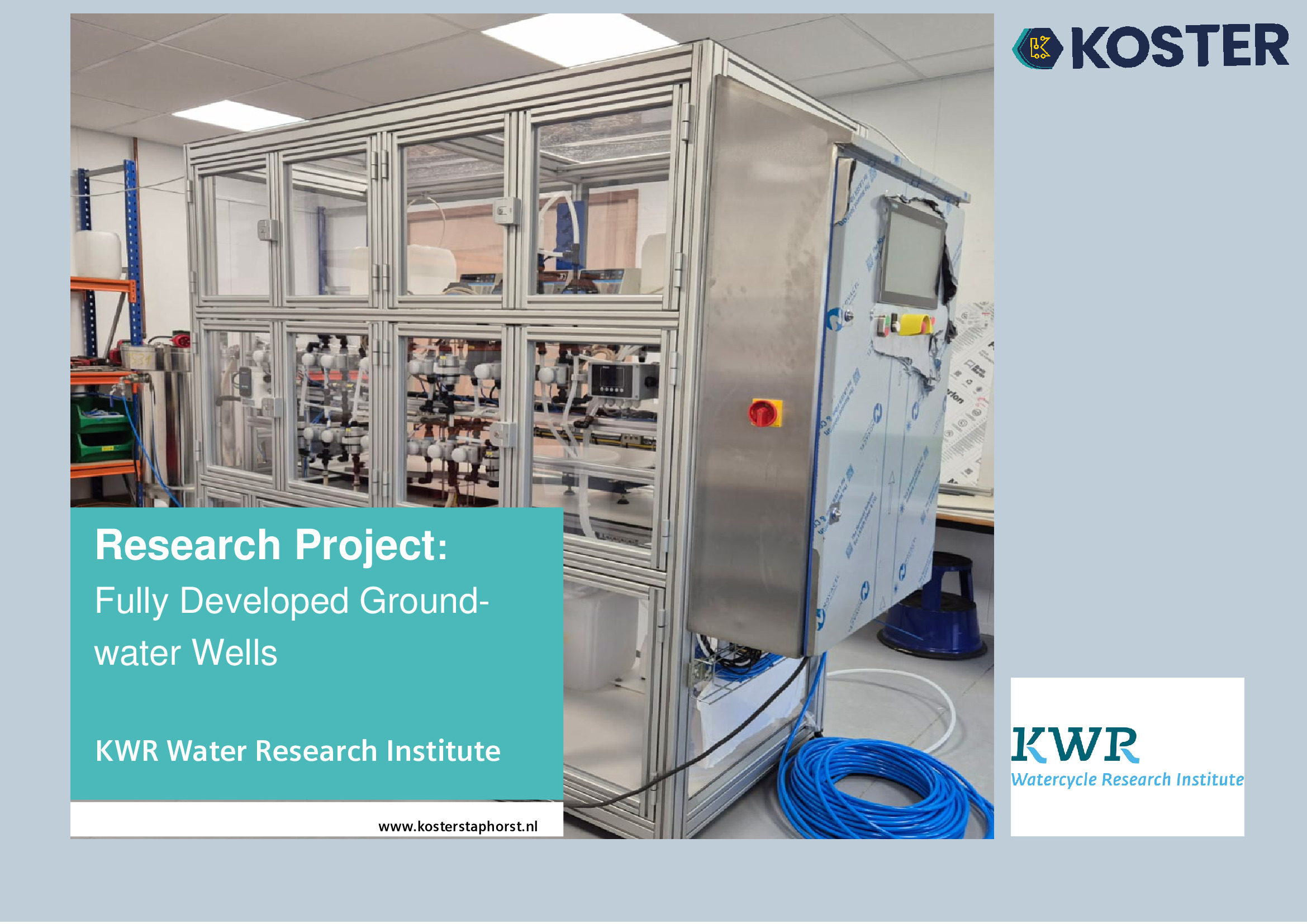 💧 Innovation in Sustainable Drinking Water wells: From Knowledge to PracticeGroundwater wells form the foundation of our drinking water suppl...