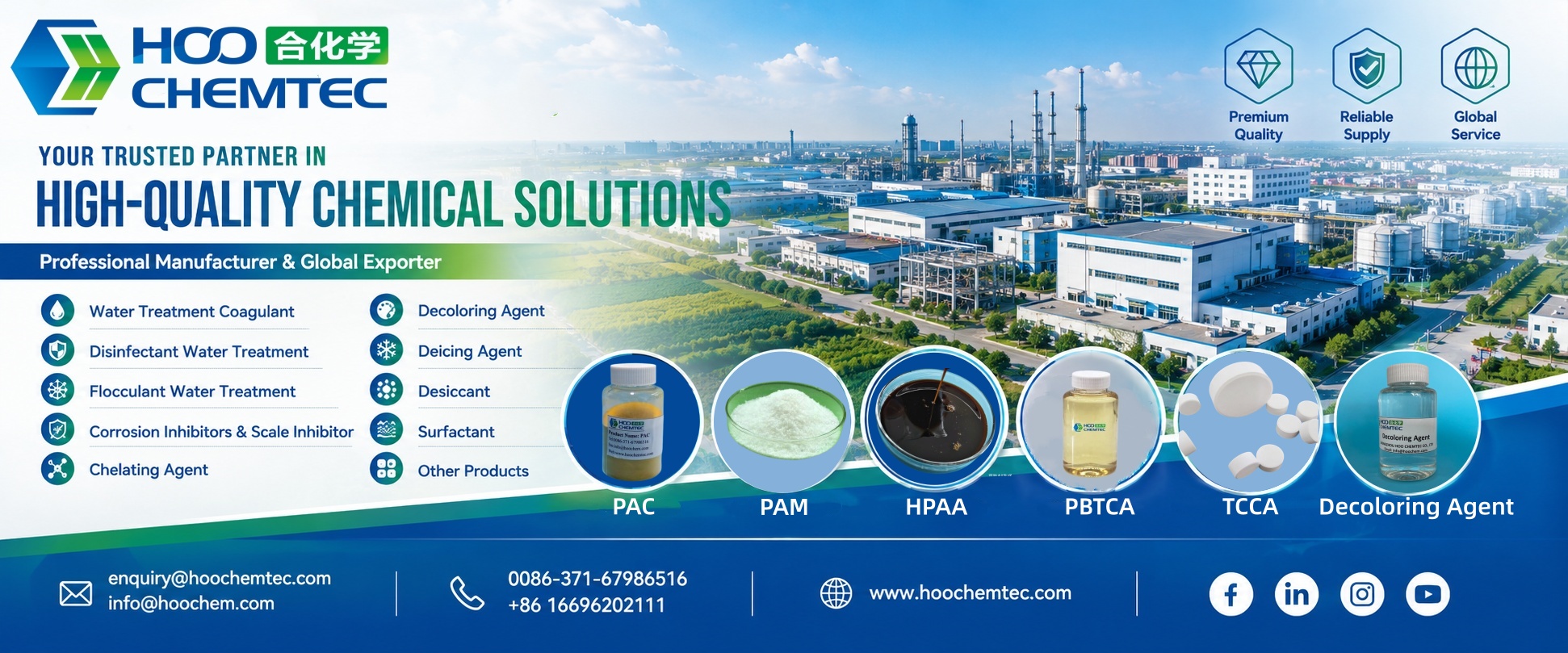 Your Trusted Partner in High-Quality Water Treatment Chemical Solutions