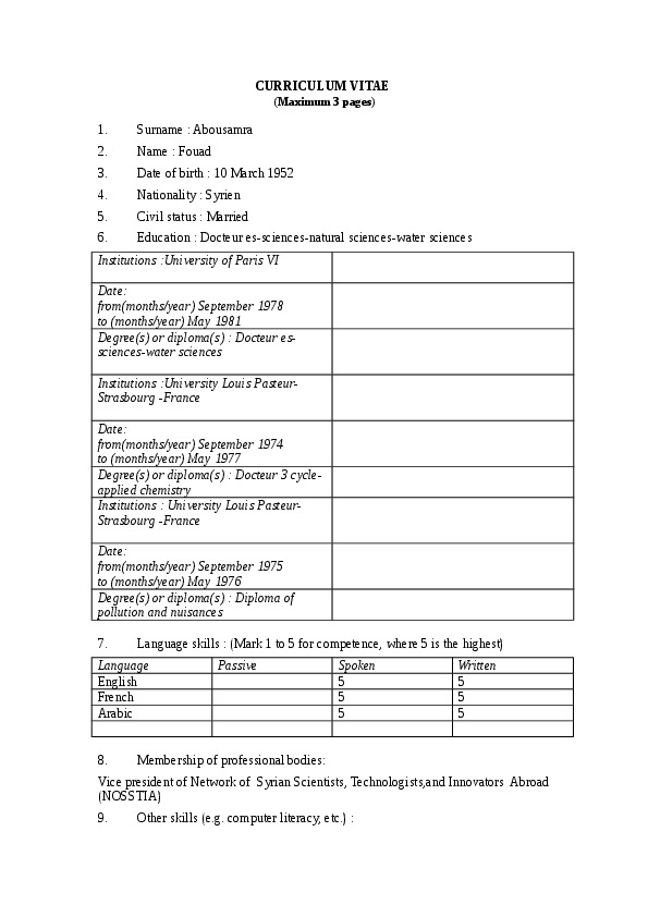 Fouad Abousamra, senior independent consultant