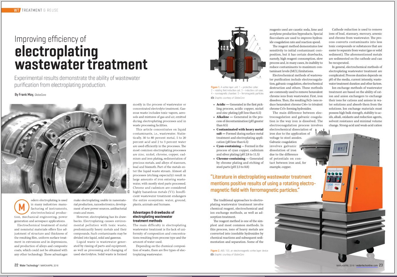 Improving Efficiency of Electroplating Wastewater Treatment.