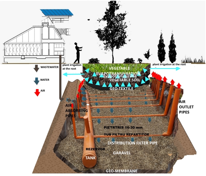 New Device for Wastewater Treatment in Constructed Wetlands