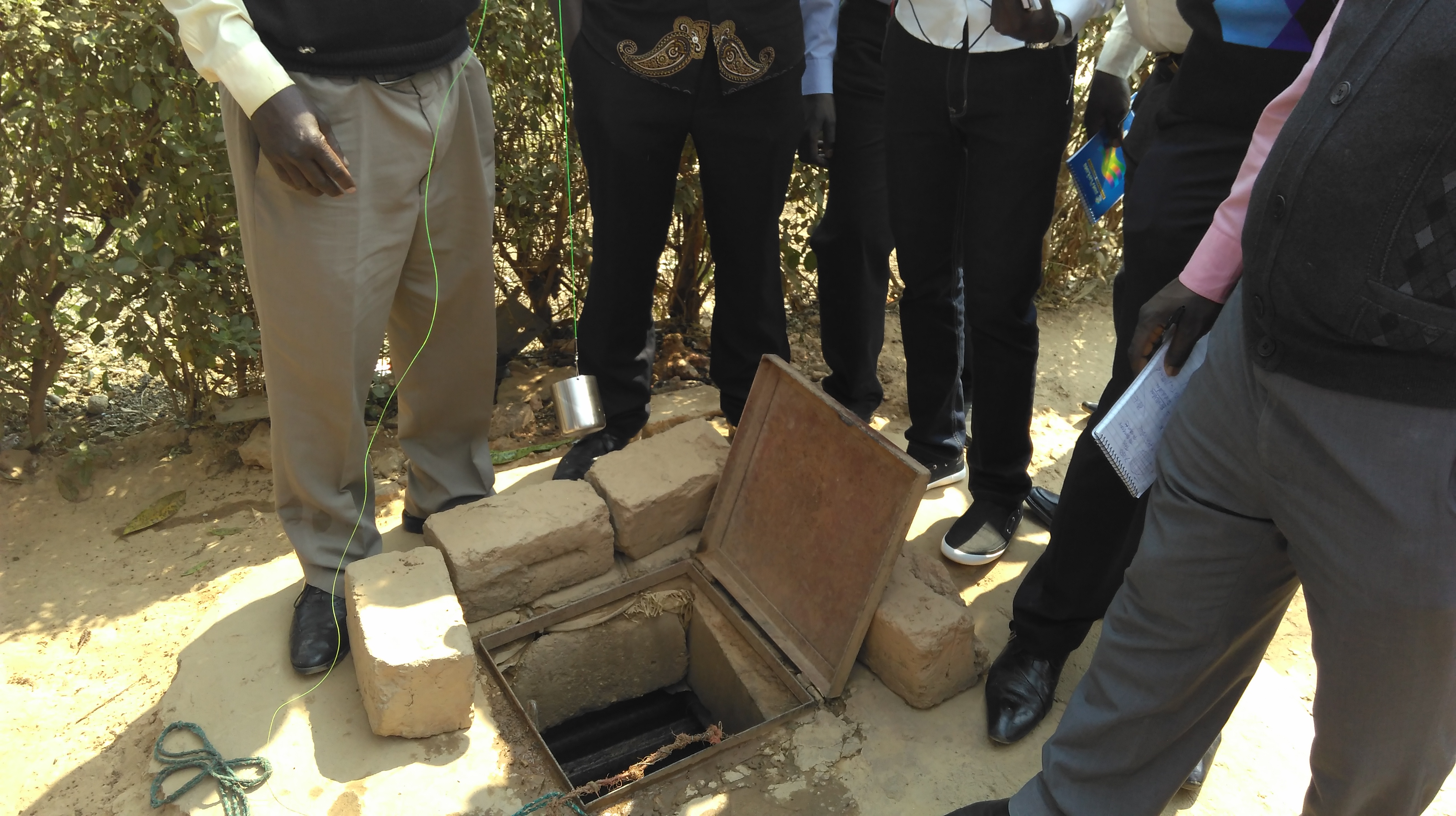 Nitrates removal technology for bore well water