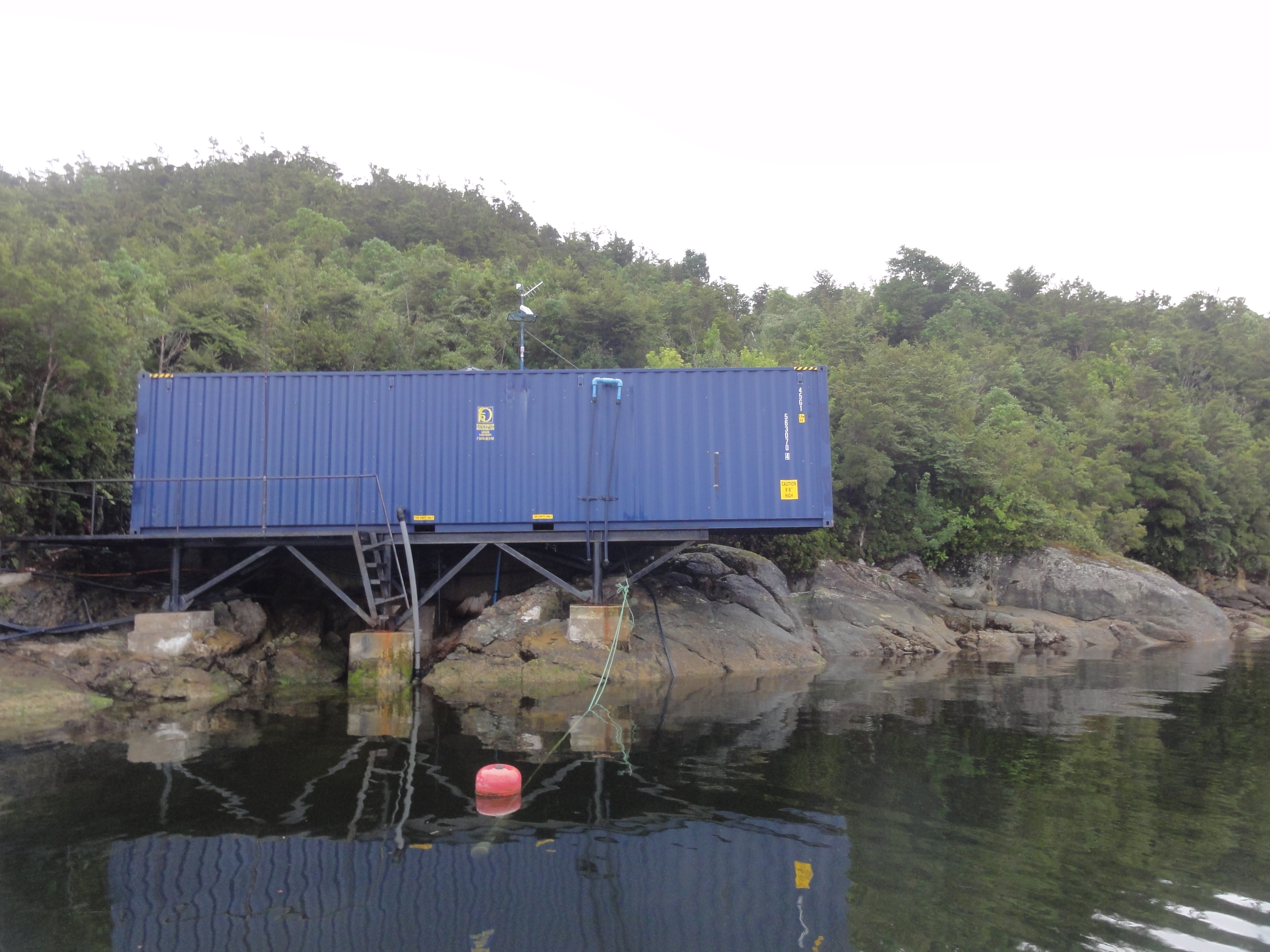 SEA WATER DESALINATION PLANT, PUERTO AYSEN, CHILE