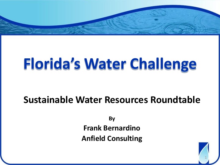 Floridas Water Challenge