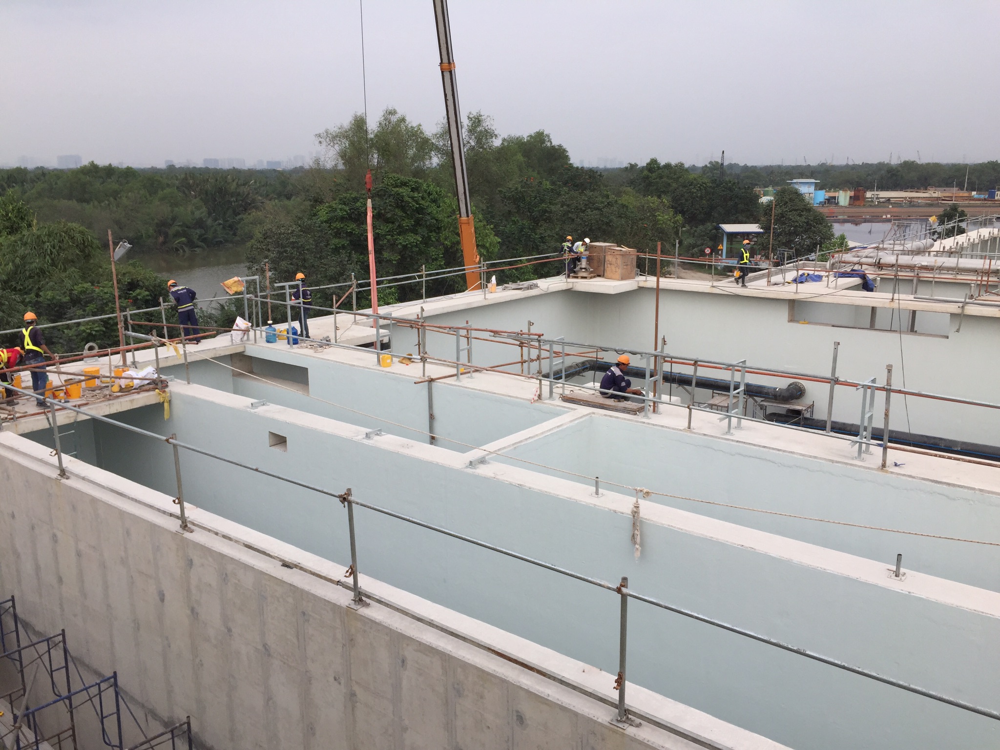 Leachate treatment plant - 2,000 m3/d - sMBR tech.