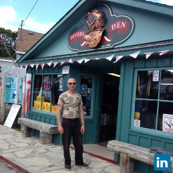 Sasha Ilich, Director of Communications, Ontario Underwater Council