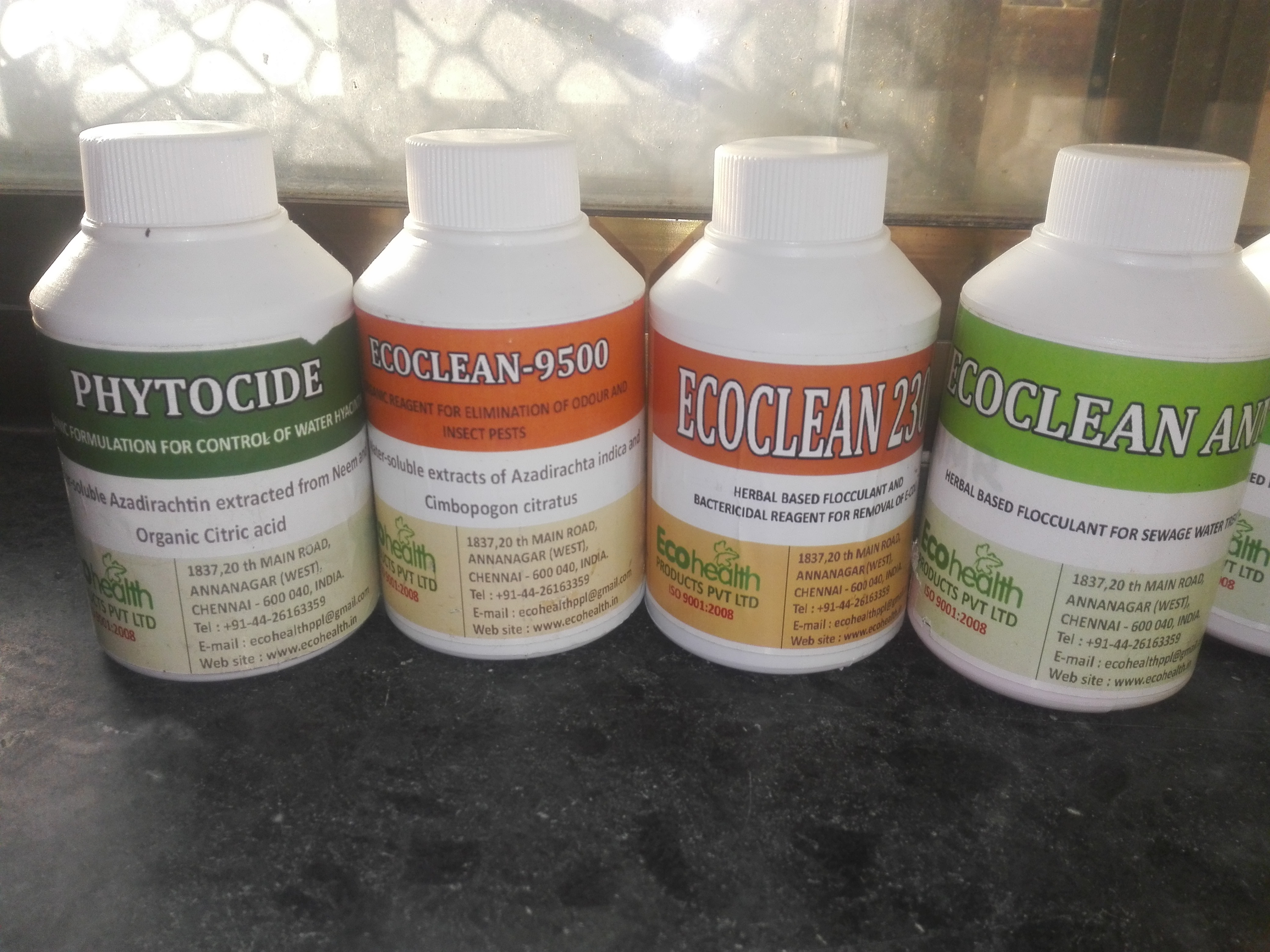 Biowater demo in Athens, Greece (Herbal flocculant, Coagulant and disinfectant of Raw Sewage Water)