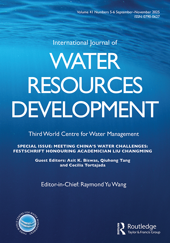 NOW AVAILABLE the Special Issue of the International Journal of Water Resources Development on "Meeting China&rsquo;s Water Challenges. Festschrift ...