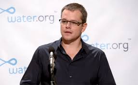 Matt Damon Gets a Davos Award—for Water, Not Film