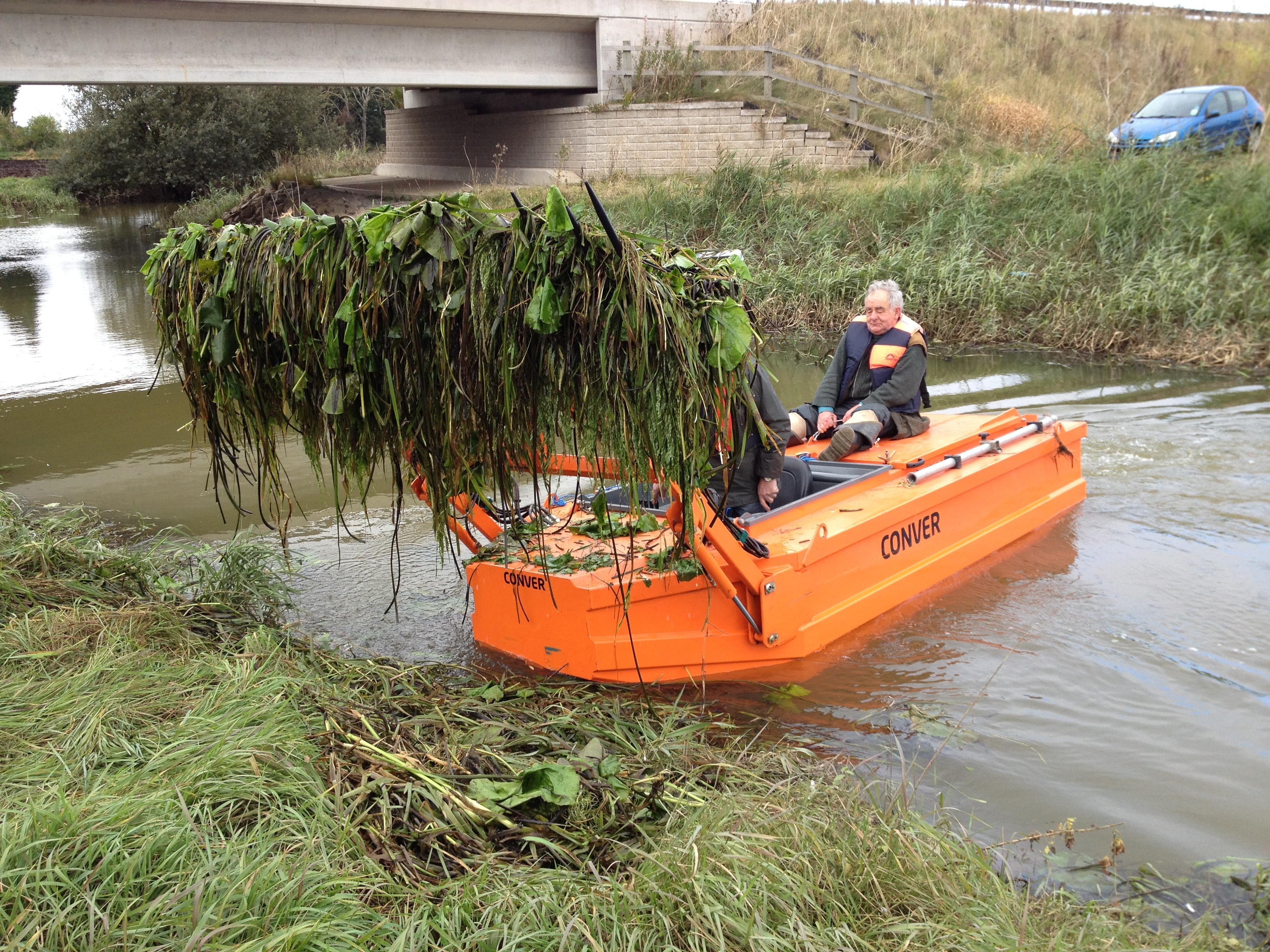Peter Meijers, Conver BV - Expert mechanical weed removal systems in surface water