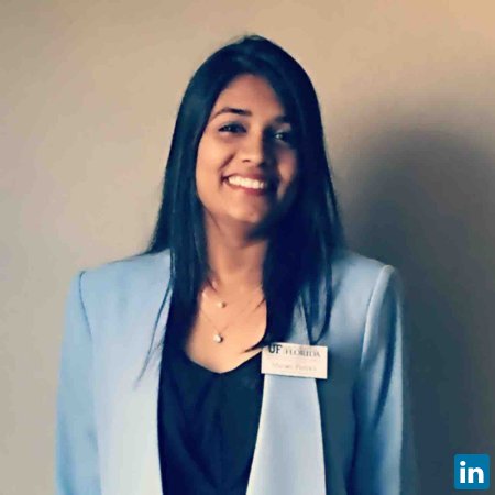 Manasi Parekh, Research Assistant at University of Florida | Intern at SJRWMD | Environmental Engineering Sciences | Water Treatment & Modeling