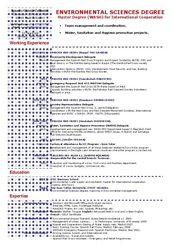 ignacio garcia, RED CROSS - PROGRAM MANAGER