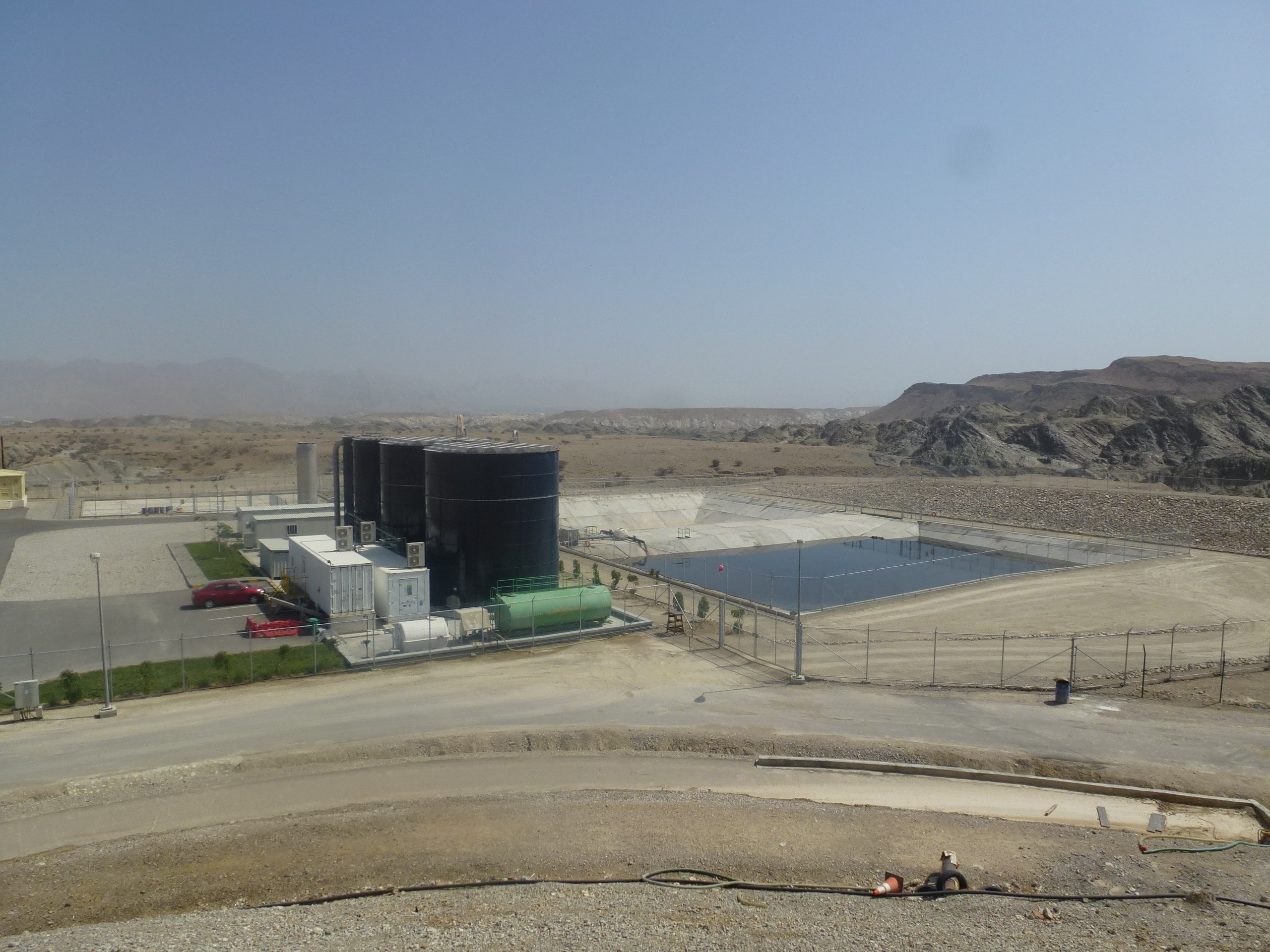 WEHRLE Leachate Treatment Plant in Al Bashaer landfill, Muscat, Oman
