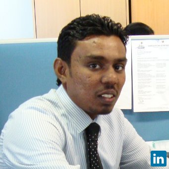 Sameera Ranasinghe, Mechanical Engineer at Ceylon Electricity Board