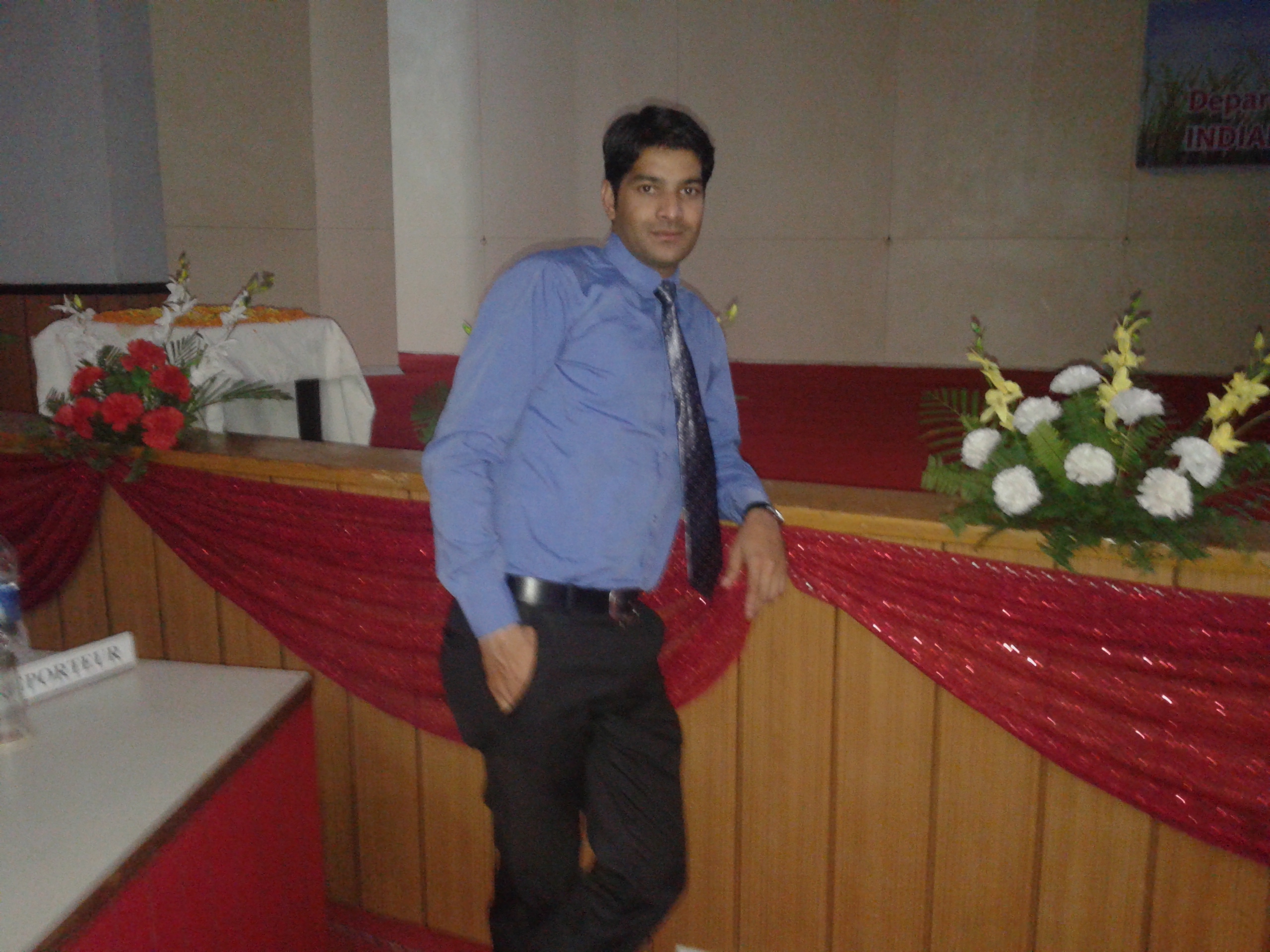 Ashwani Kumar Tiwari, Indian School of Mines - JRF (Ph.D)