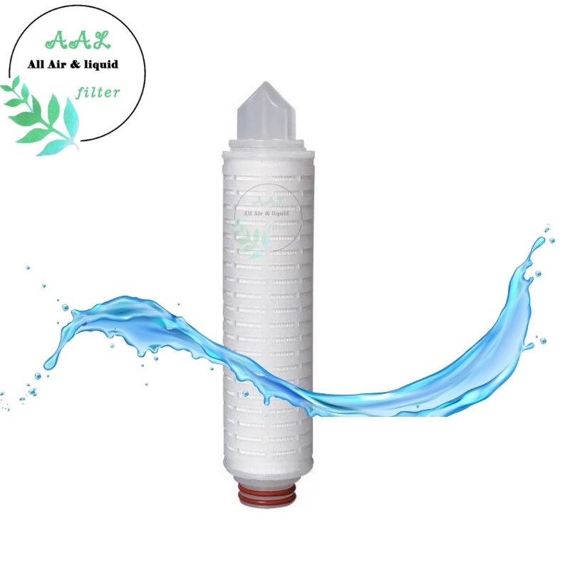 https://www.aalfilter.com/Micronpleatedfiltercartridge/pes-pleated-filter-sterile-filtration-wine-beer/The 0.45 &micro;m Absolute PES Pleated Membran...