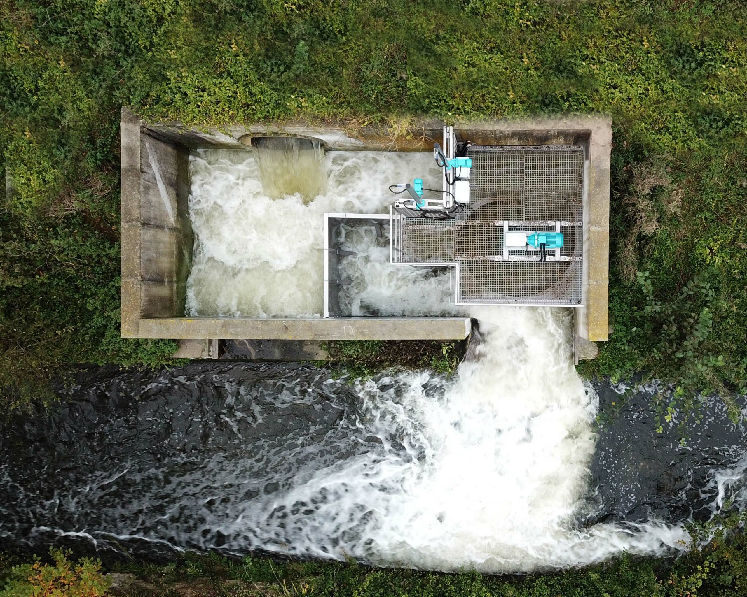 Small hydropower plant in stream behind homes becoming more popular - Innovation Origins