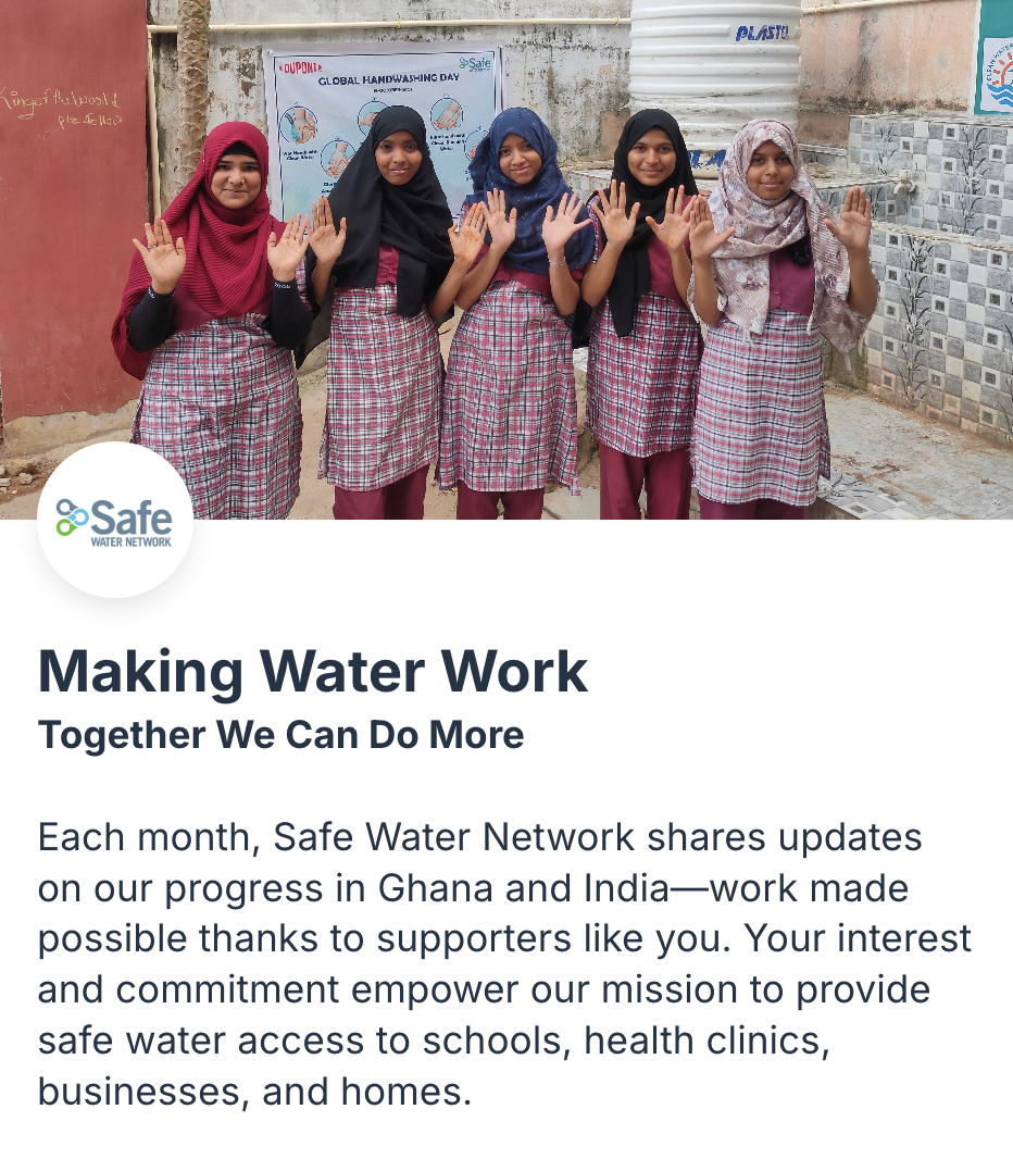 HOW WATER SECURITY IS   ﻿TRANSFORMING COMMUNITIES IN INDIA