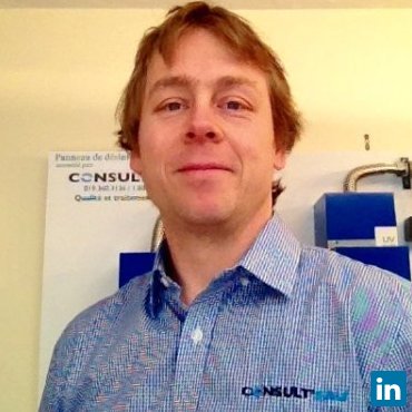 Jonathan Lafontaine, Président chez Consult'Eau