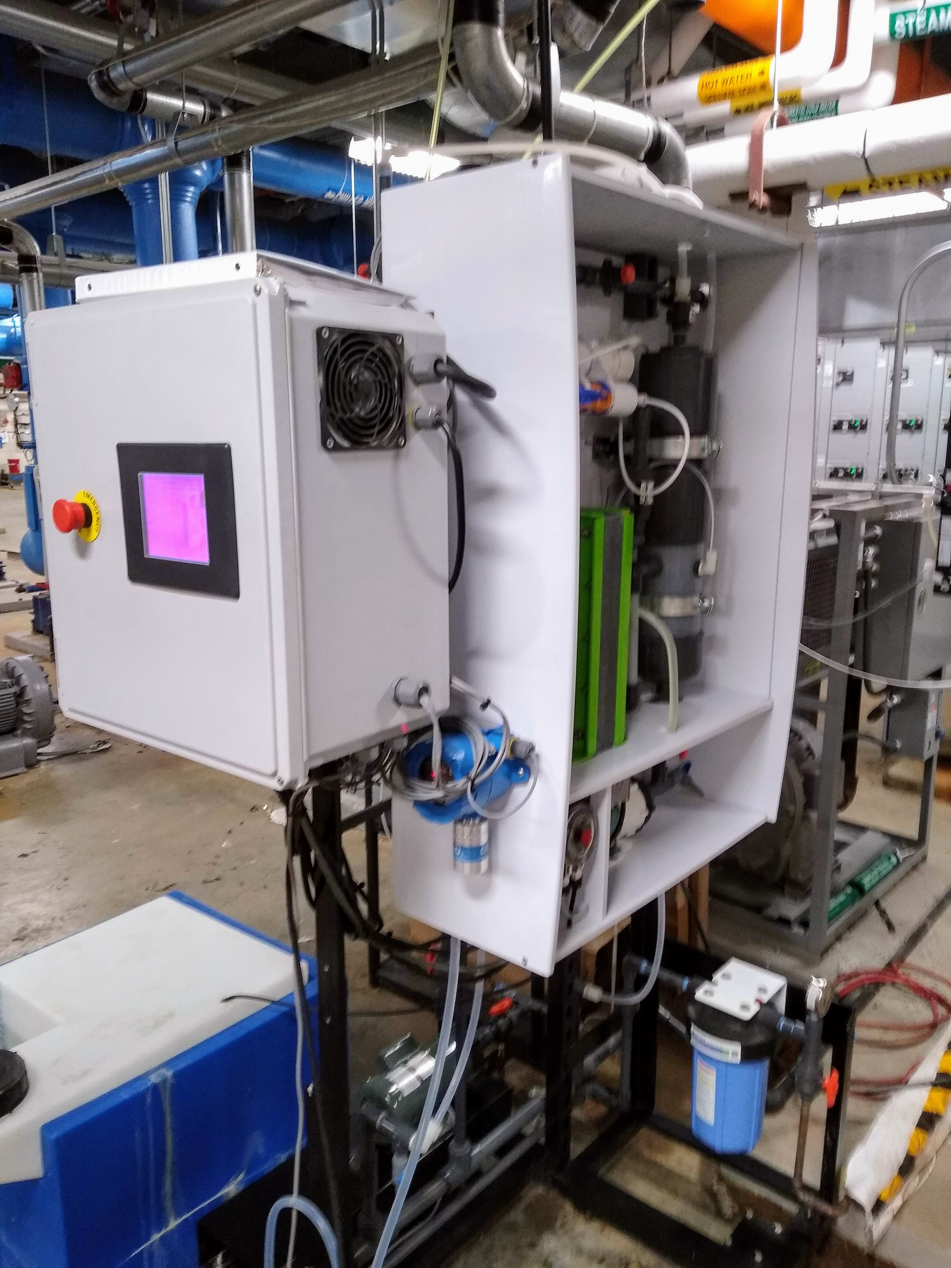 Sanitation oxidation filtration water treatment