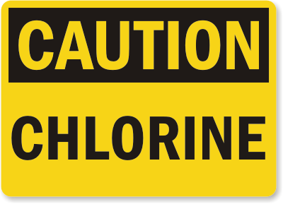 Chlorine readily combines ...