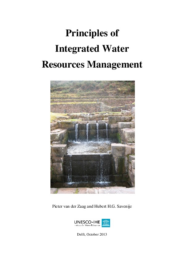 IWRM Principles 2013
