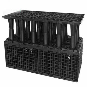 rainwater harvesting PP module/ Modular underground stormwater detention tank/ plastic soakaway crates