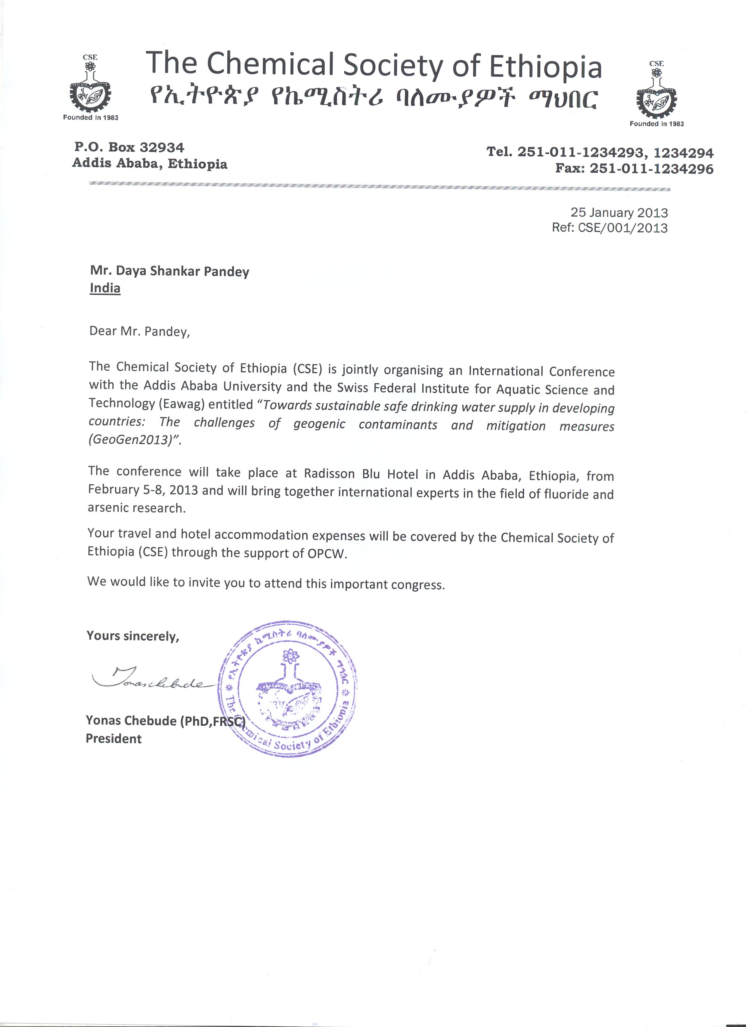 Dr. Daya S. Pandey, Central Gropund Water Board - Scientist-D