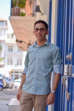 Diego Reyes, Water Resources Engineering master student at Lund University