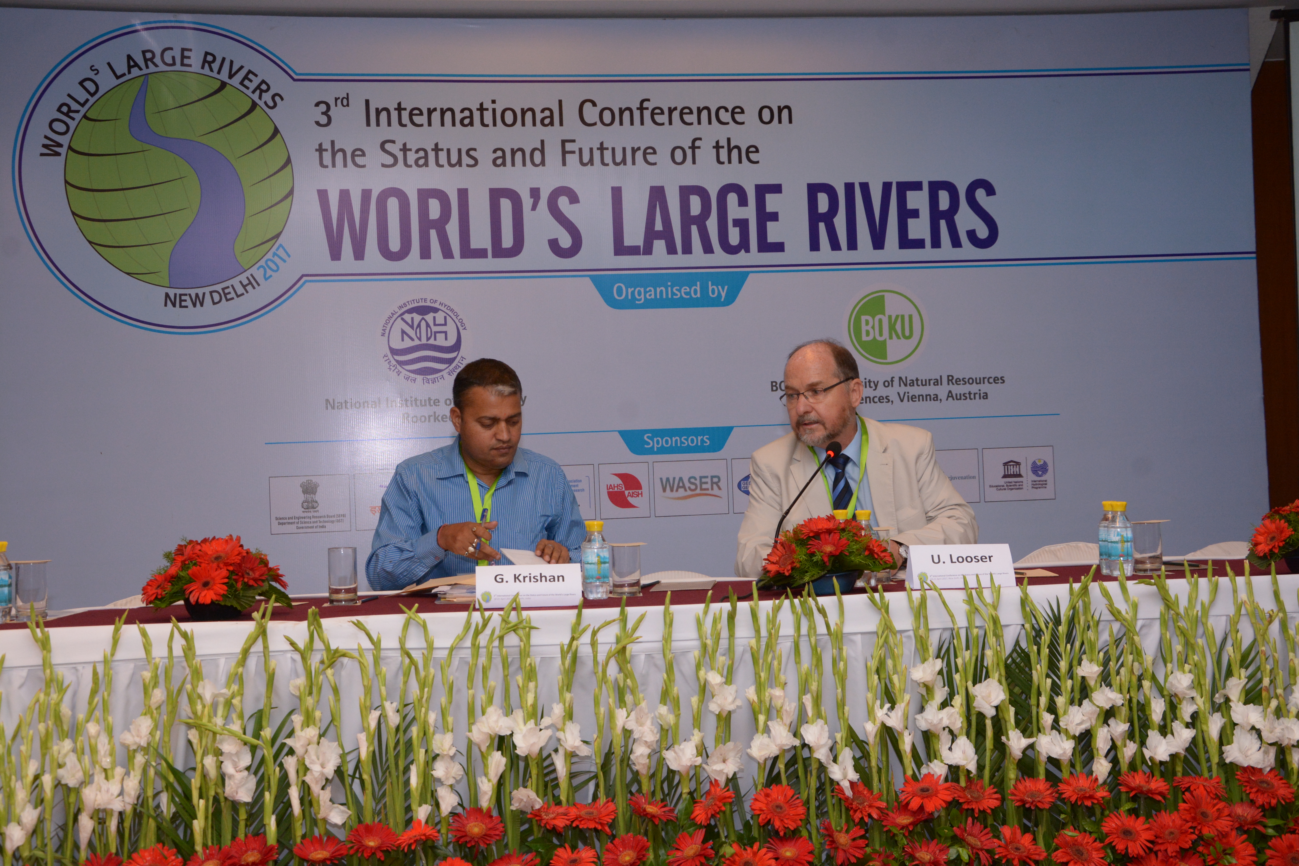 Large River Conference April, 2017 at New Delhi