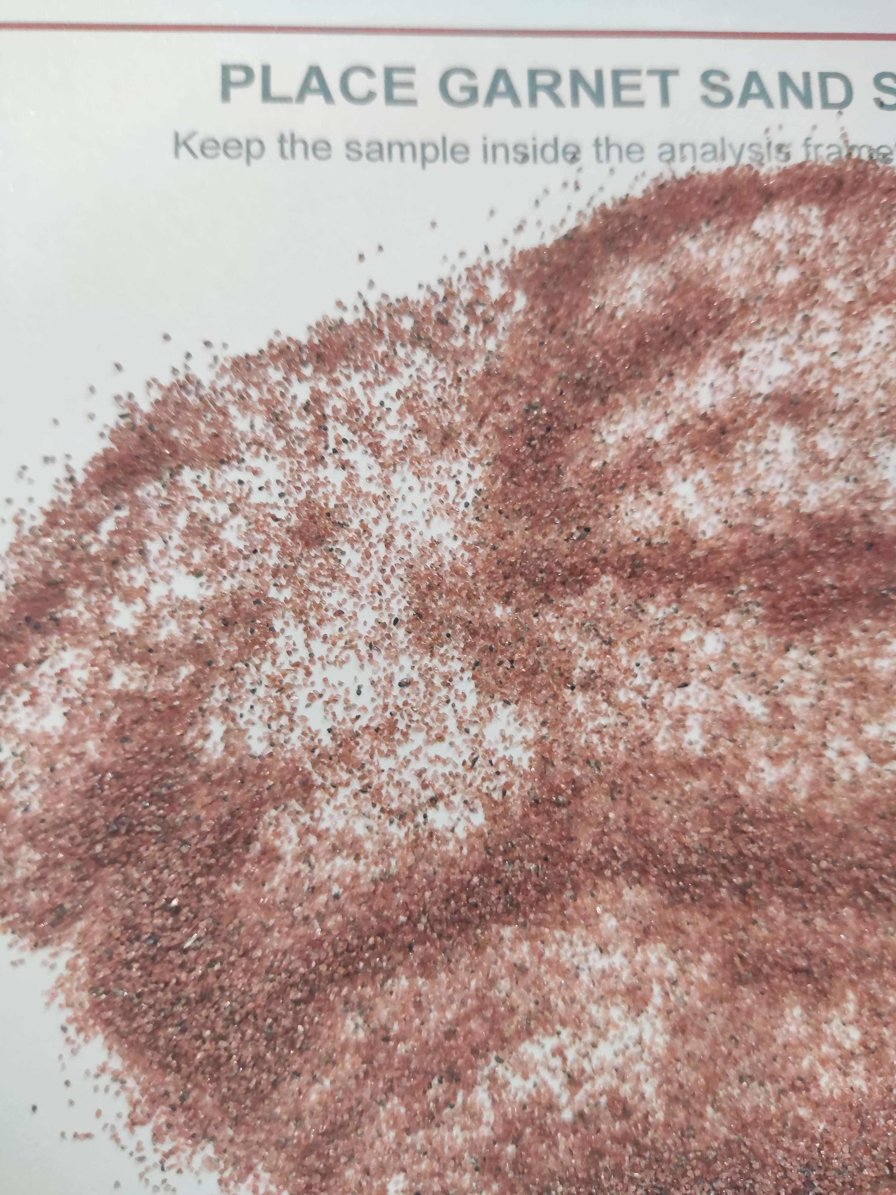 Garnet Sand as Filter Media for Water TreatmentA small view of our garnet sand particles.For water treatment filtration, garnet sand can be used...
