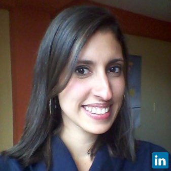 Jessica Gámez, Chemical Engineer with MSc in Environmental Sciences, Policy and Management