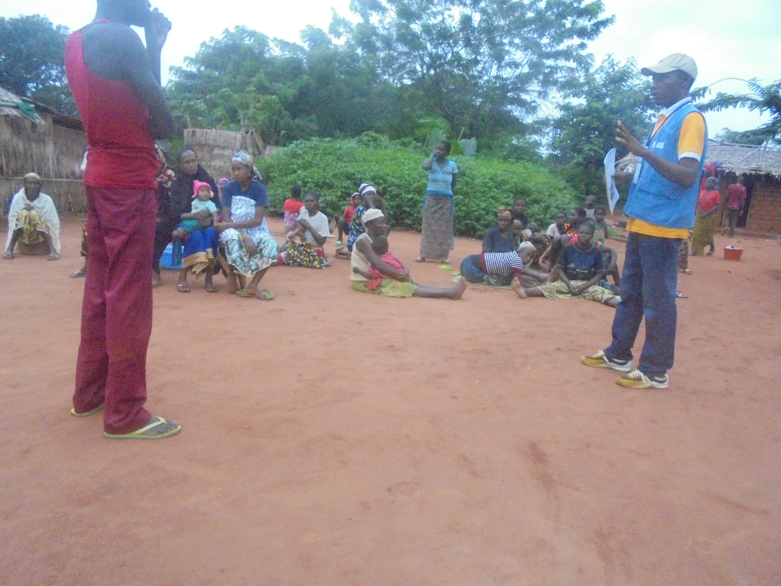 Training on water management in rural area