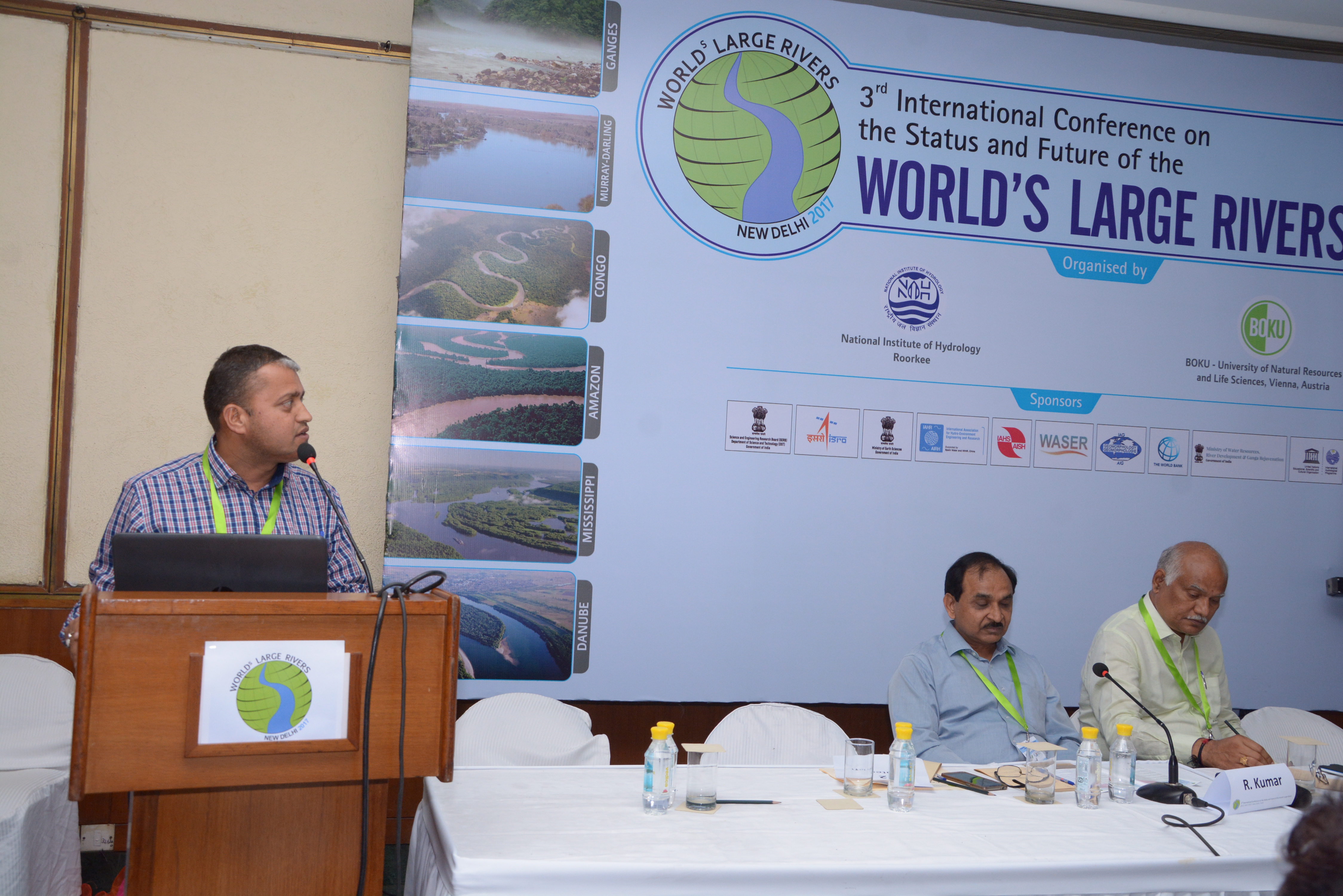 Large River Conference April, 2017 at New Delhi