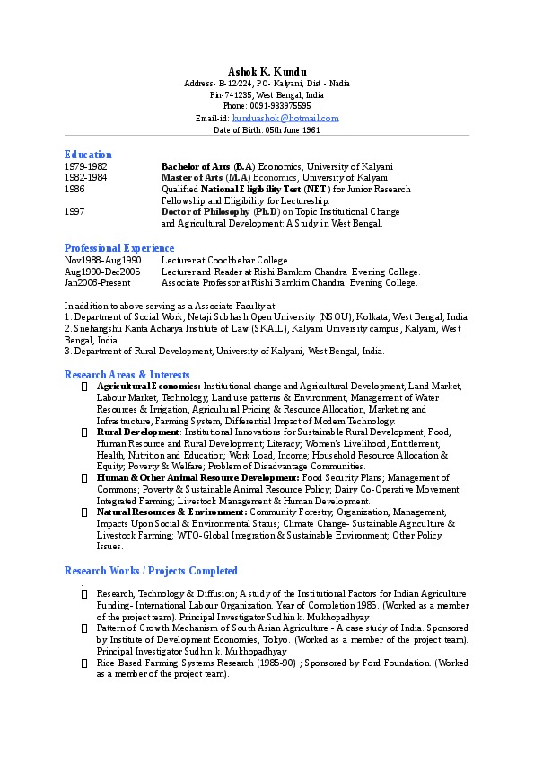 ASHOK KUNDU, kinsparc - advisor