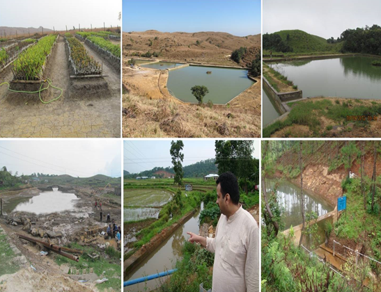 The IBDLP in the state of Meghalaya envisaged rejuvenating the local water capacity & empowering ..