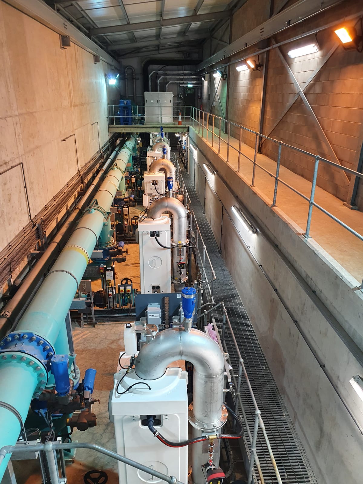 B310 UVC LED Water treatment reactor installation
