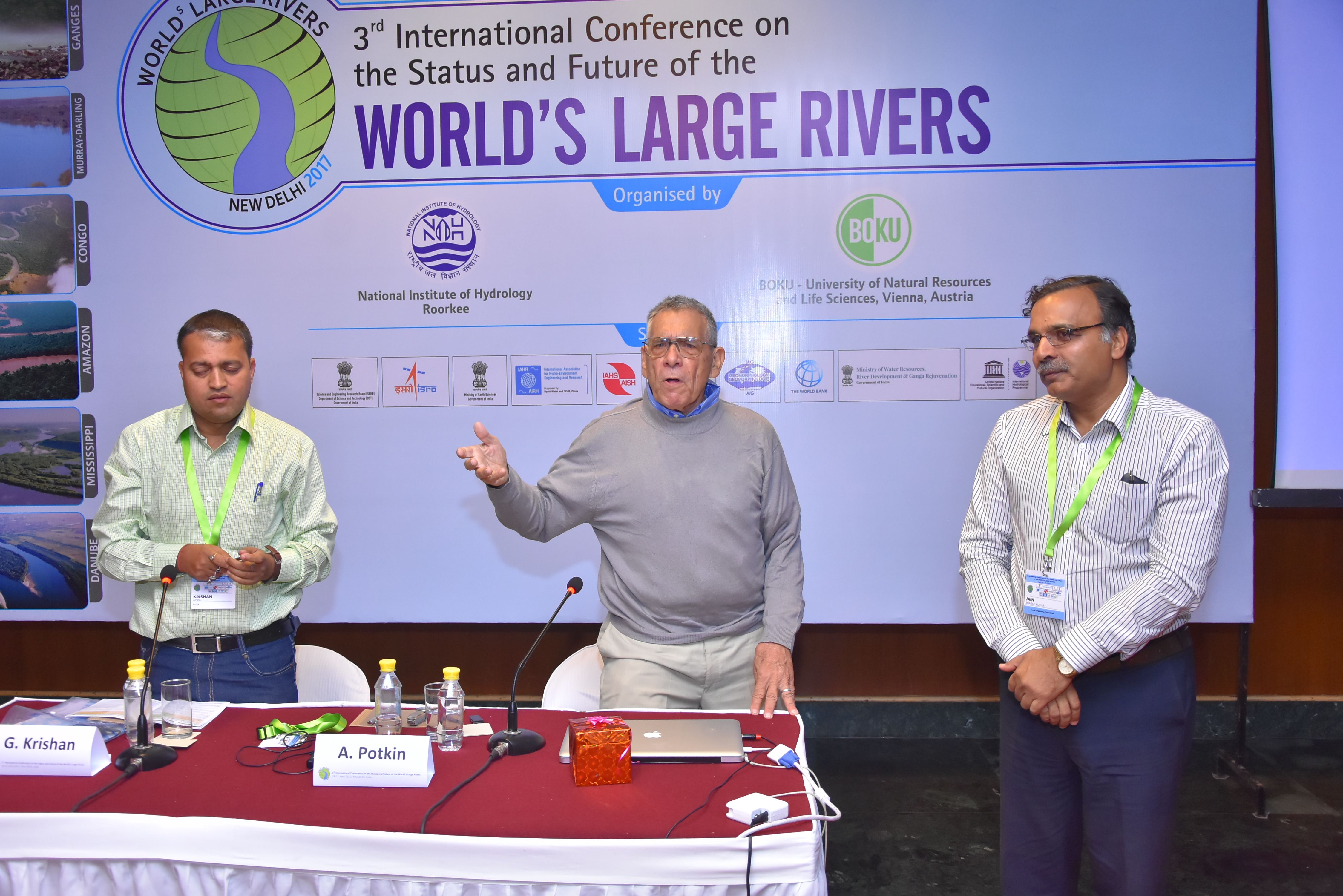 Large River Conference April, 2017 at New Delhi