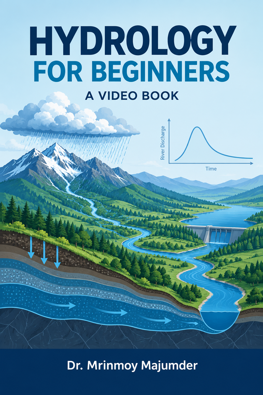 Hydrology for Beginners: A Video Book by Dr. Mrinmoy Majumder is a concise, practice-oriented introduction to essential topics in engineering hy...