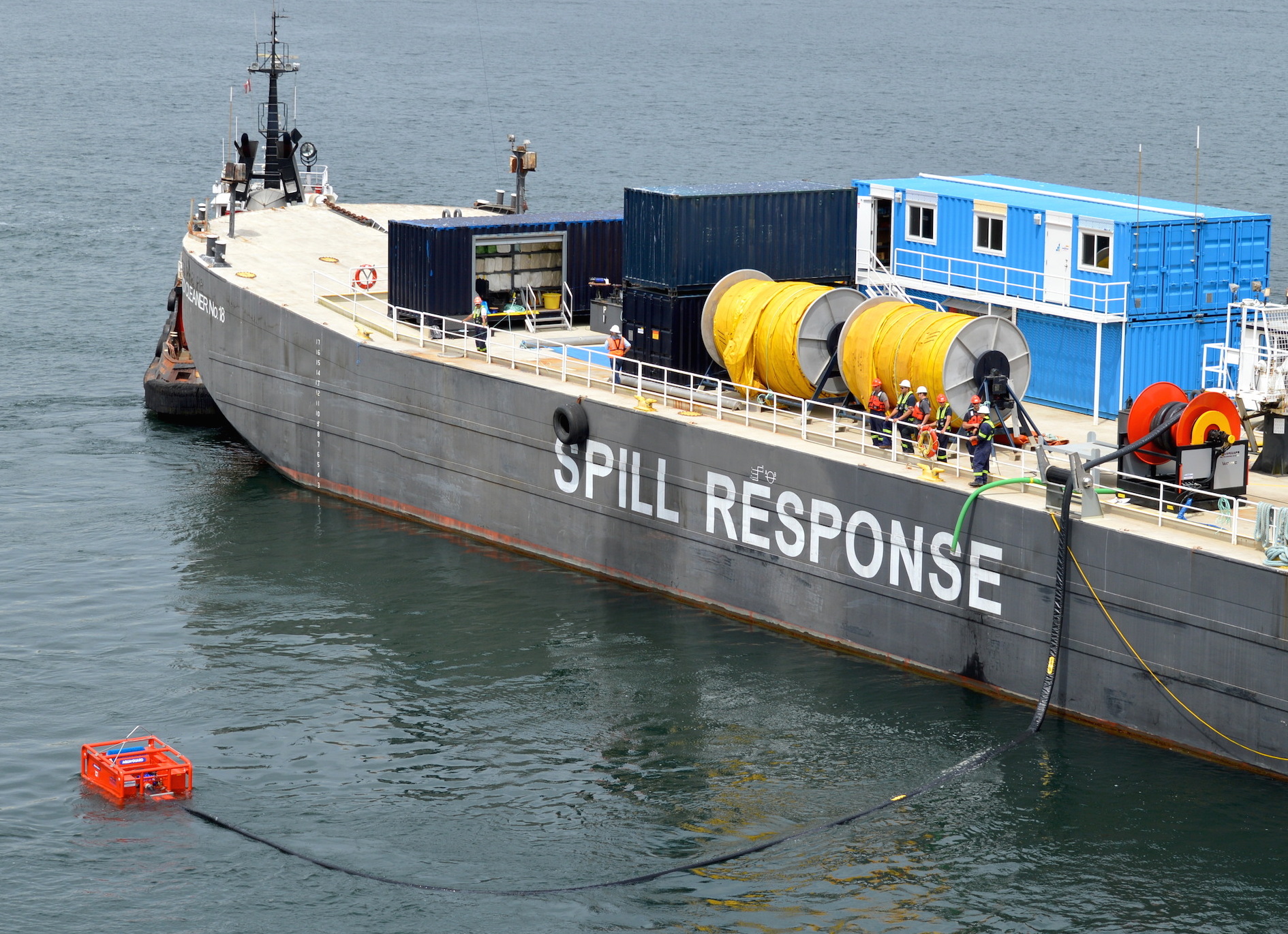 Offshore Brazil large oil skimming system URO 300