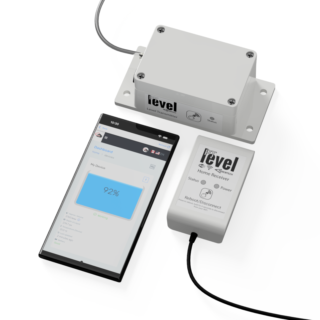 Long Range Wireless PTLevel