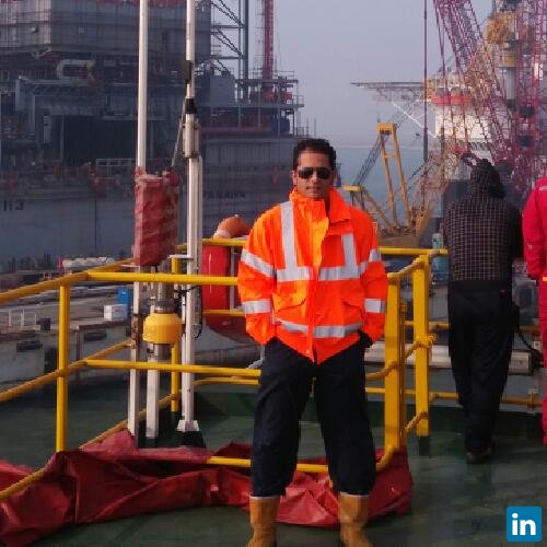 Mohsen Asadi, QHSE supervisor at Jack-up Drilling Rig MAP DRILLER I