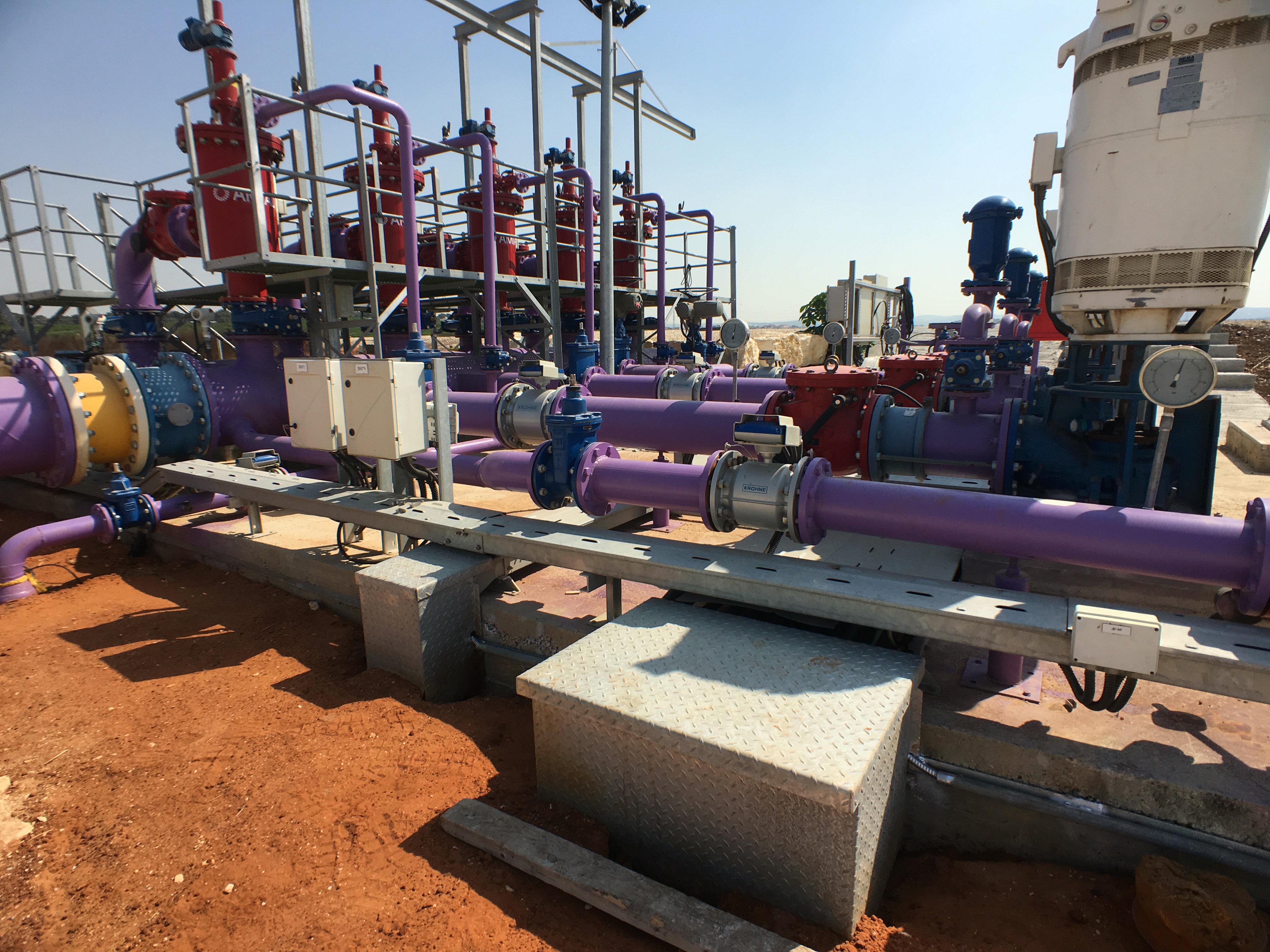 Remote monitor and control of a waste water facility using RealiteQ Cloud SCADA