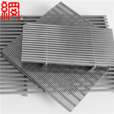 wedge wire flat panel