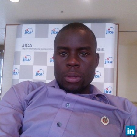 Vincent Namukopwe, Senior Irrigation Engineer at Department of Irrigation, Malawi