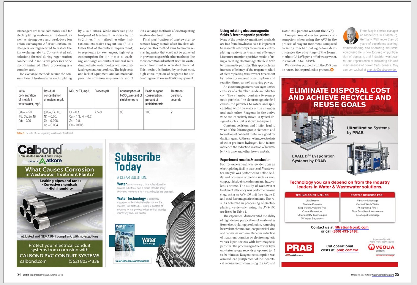 Improving Efficiency of Electroplating Wastewater Treatment.