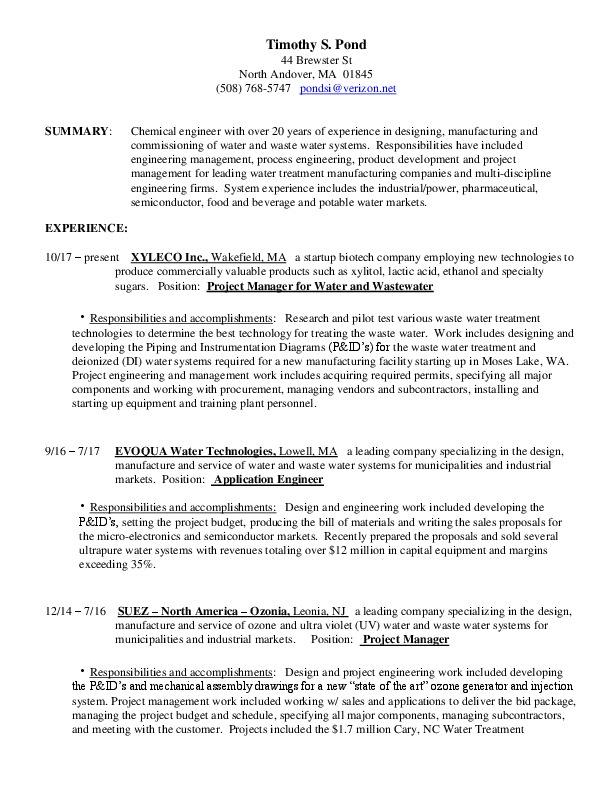 resume